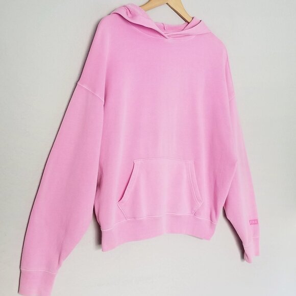 PINK Victoria's Secret Barbie Hoodie Sweatshirt Fleece Cozy Soft XS Lounge Top - Picture 15 of 15